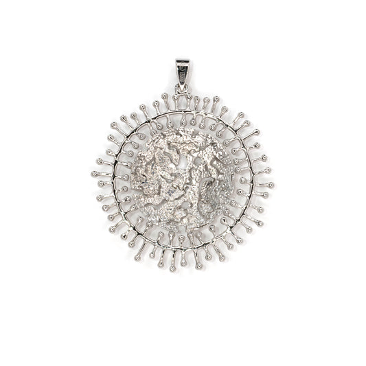 Full Moon by Tapio Wirkala Silver Pendant