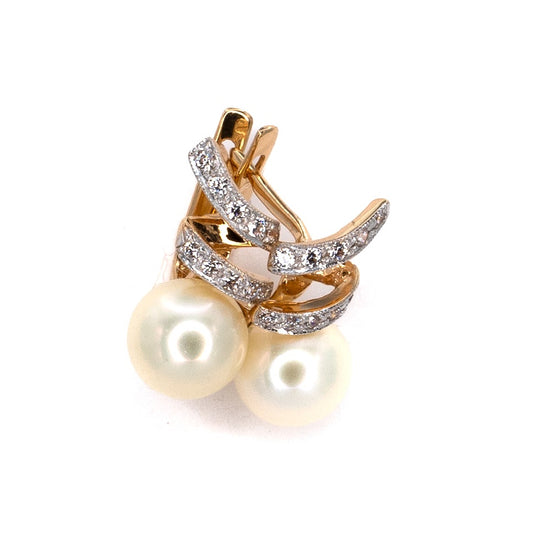 Pearl & Sparkle Bridal Earrings