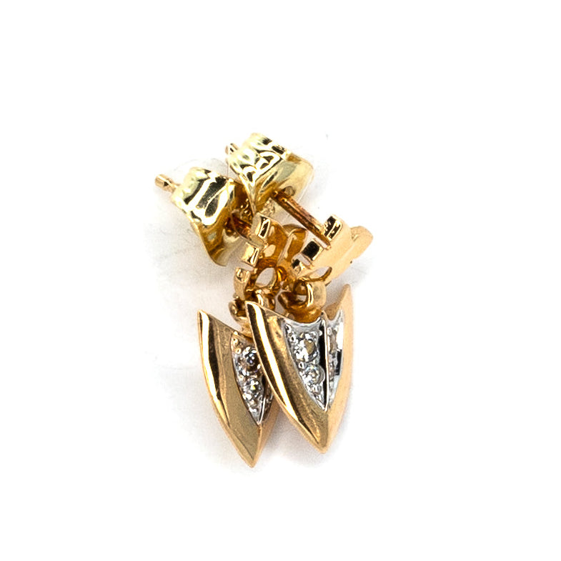 Coat of Arms Gold Earrings