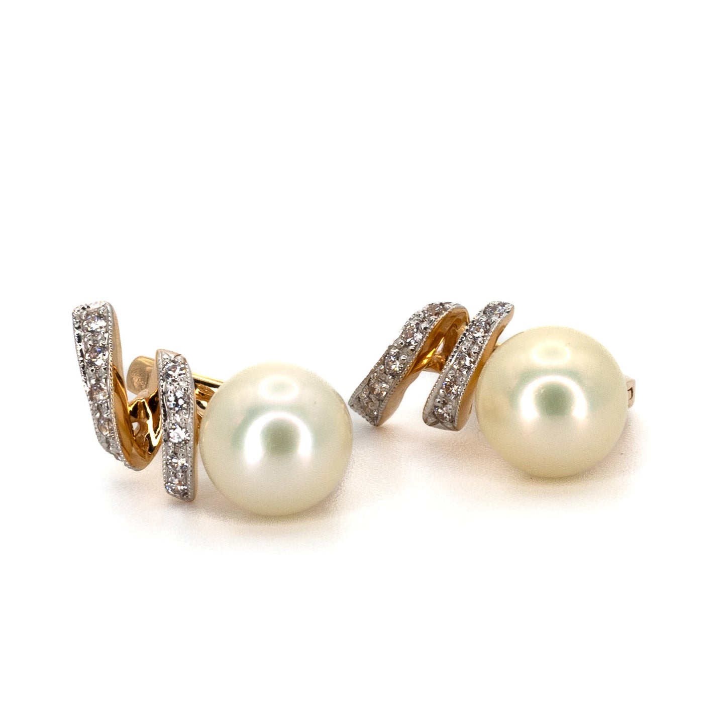 Pearl & Sparkle Bridal Earrings