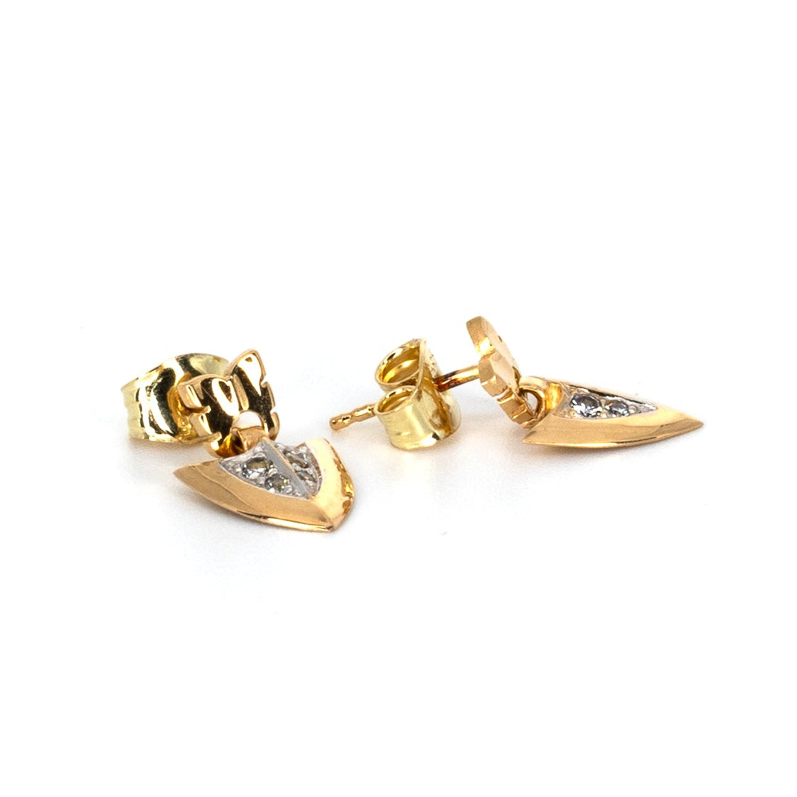 Coat of Arms Gold Earrings