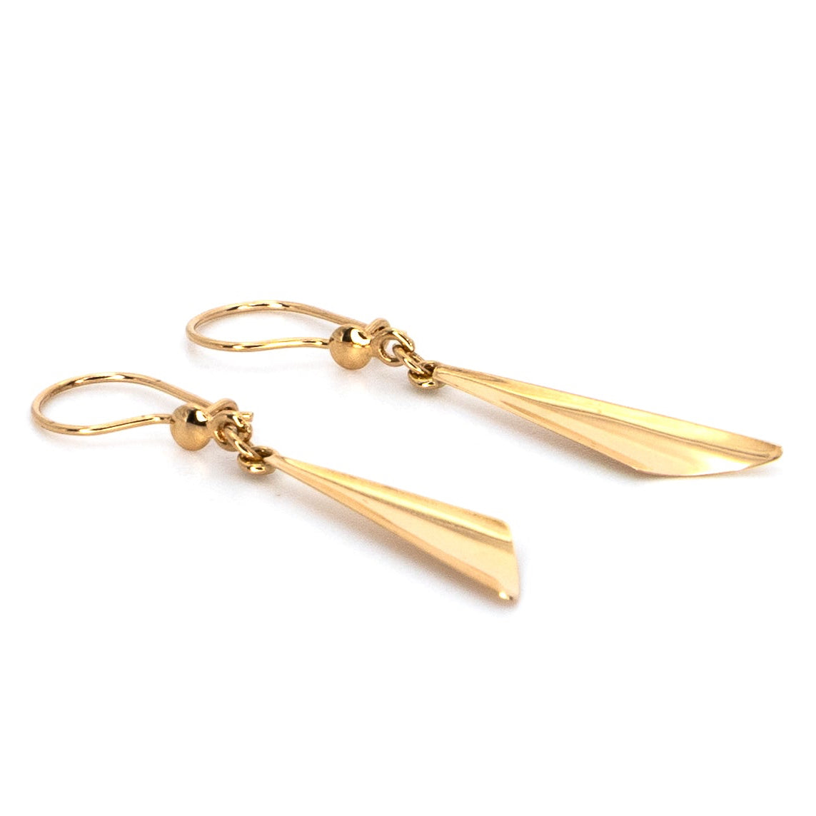 Golden Drape Earrings
