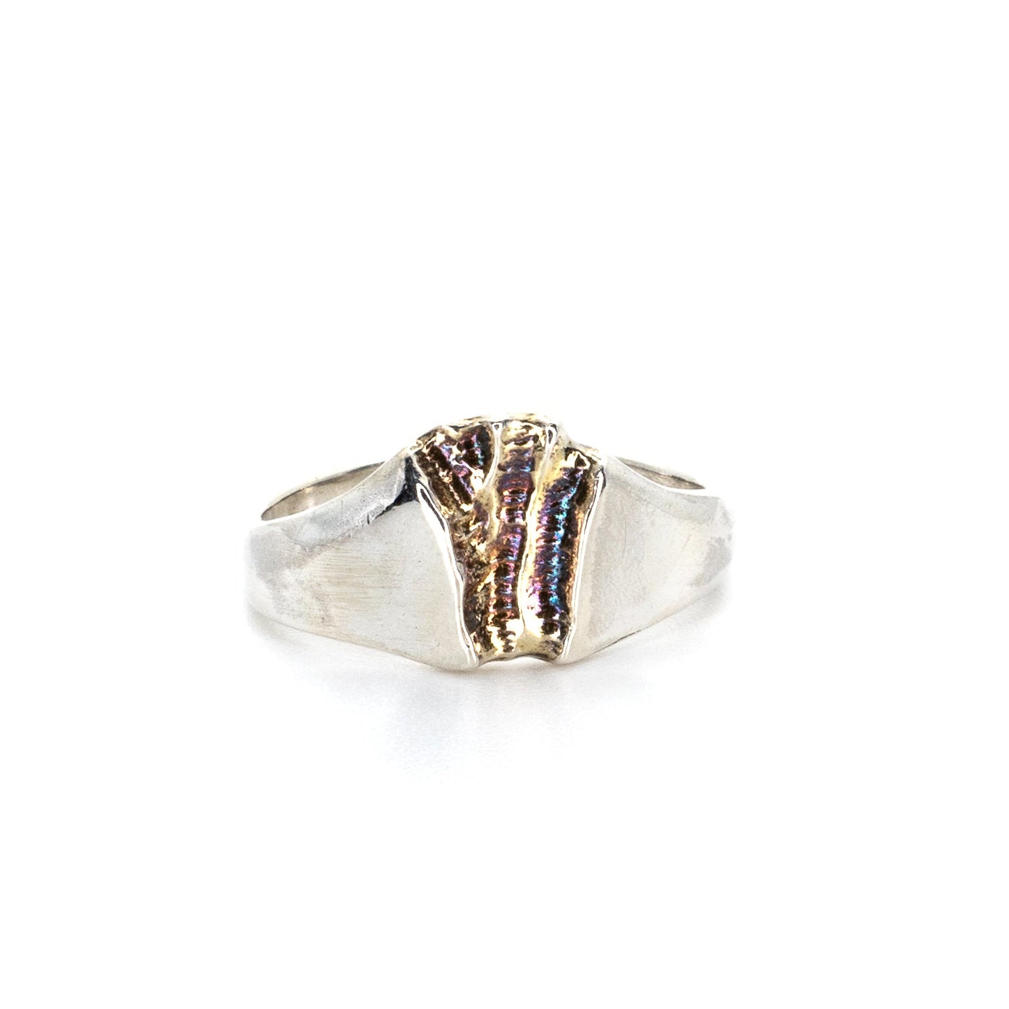 Silver lapponia style ring