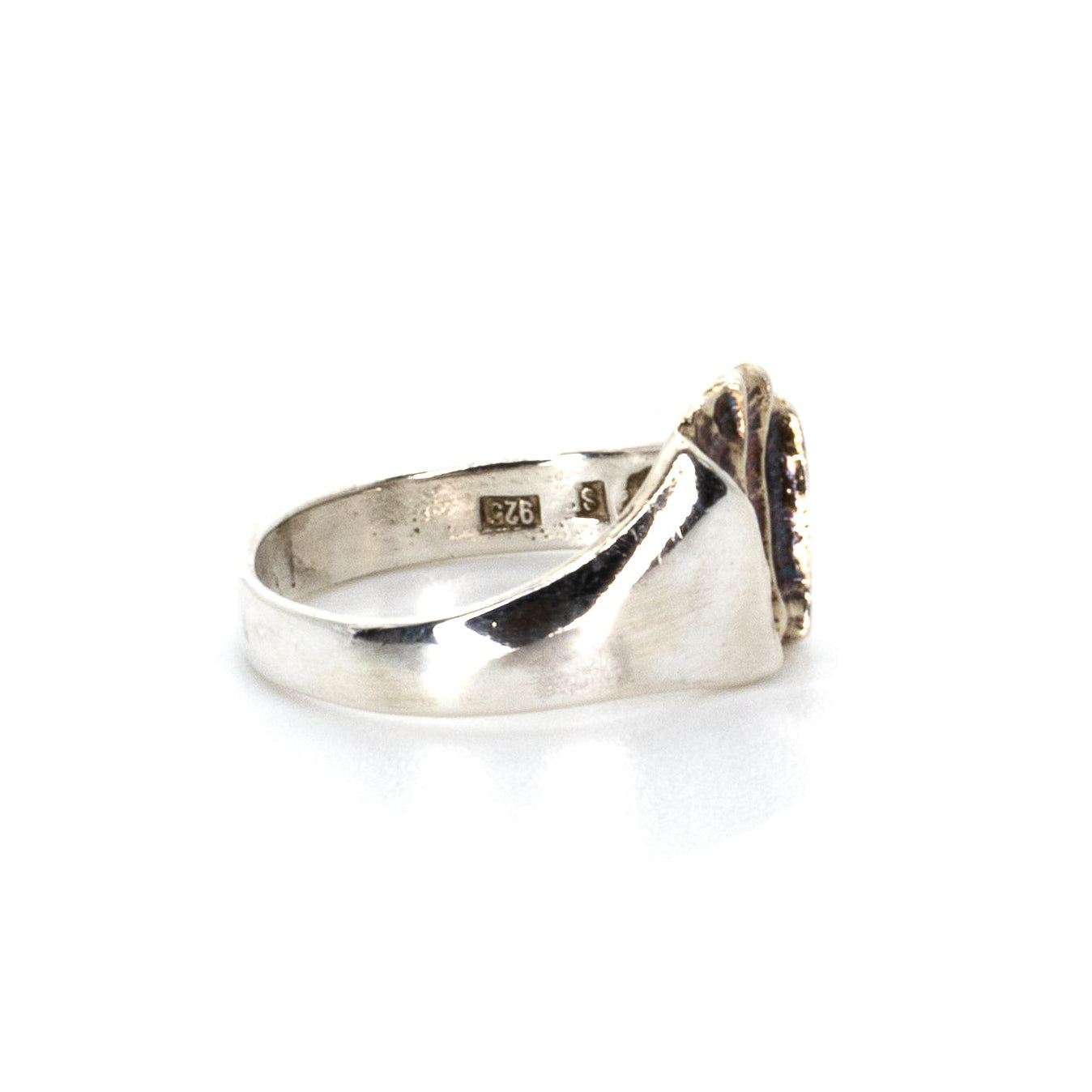 Silver lapponia style ring
