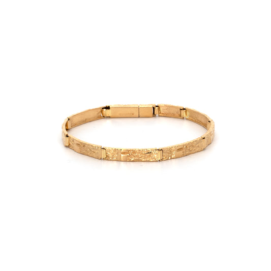 Solid Gold Link Bracelet