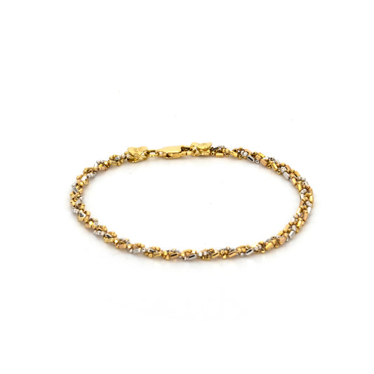 Twisted Gold Bracelet