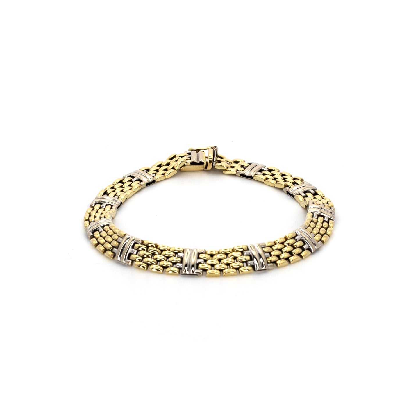 Bicolour Gold Bracelet