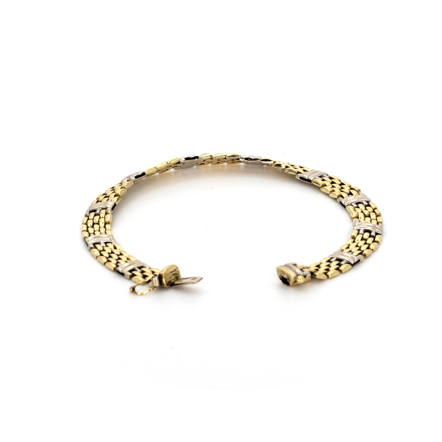 Bicolour Gold Bracelet