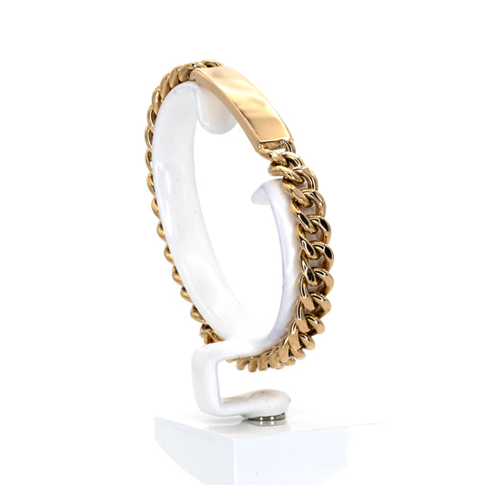 Bold ID Gold Bracelet
