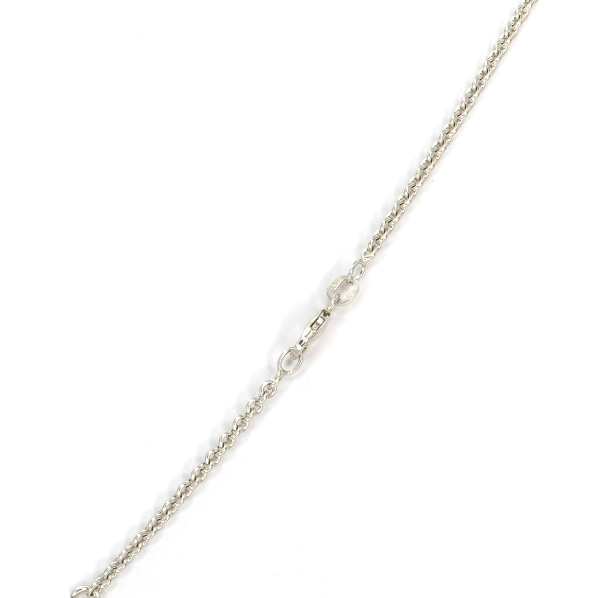 Olive Chain Silver Necklace