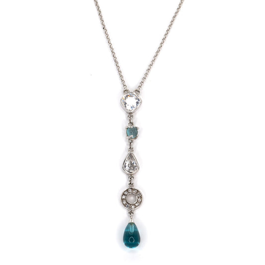 Sininen kimalluskaulakoru