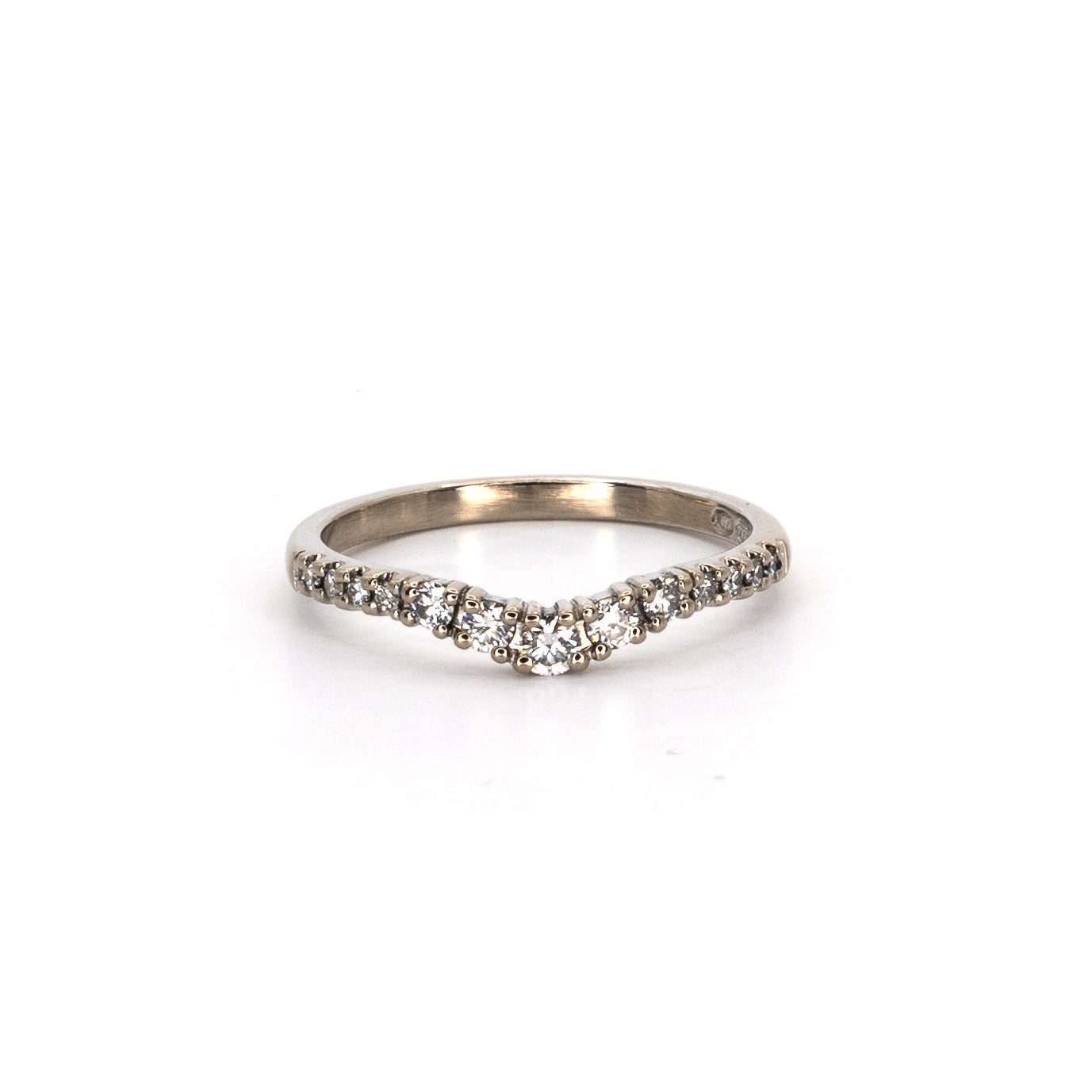 White gold & Diamond Tiara Ring