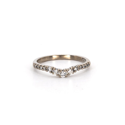 White gold & Diamond Tiara Ring