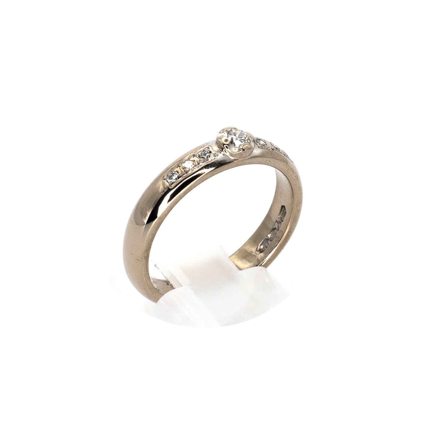 White Gold Diamond Ring