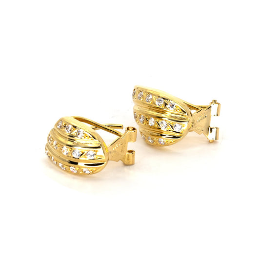 Gold Wing Earrings