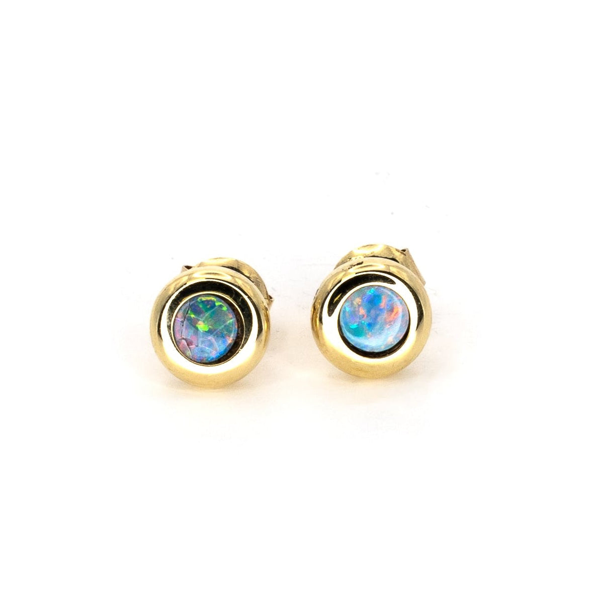 Opal Stud Earrings