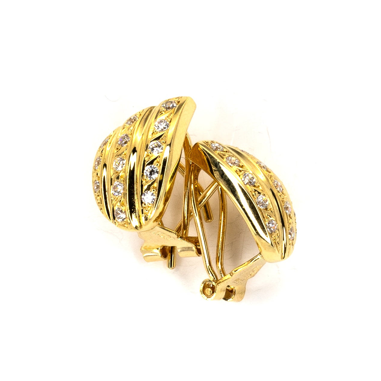 Gold Wing Earrings