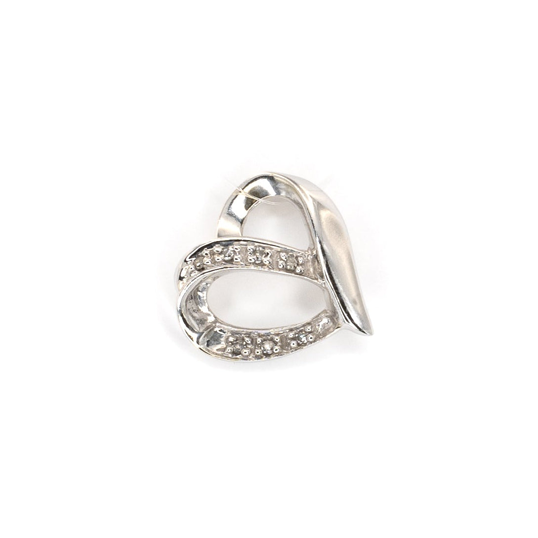 Timantti sydänriipus