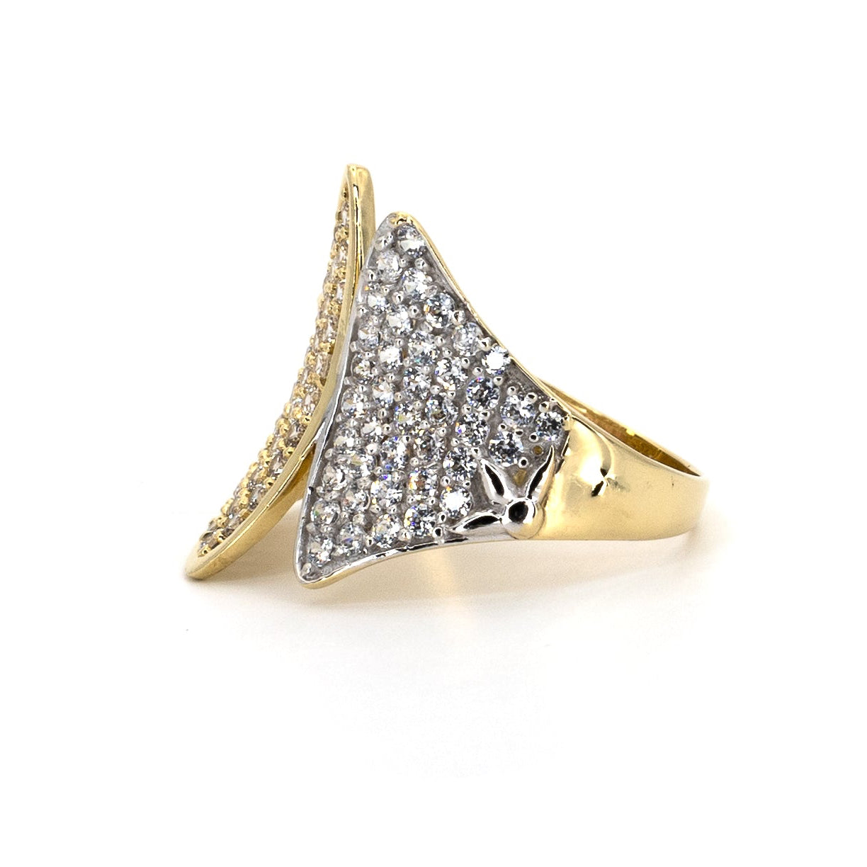 Fantasy Wing Gold Ring