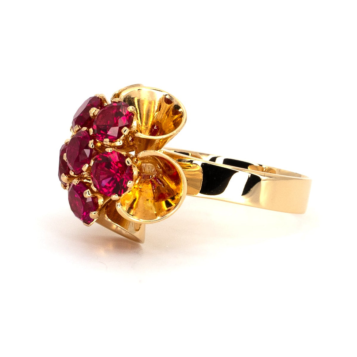 Flower Power Gold Ring