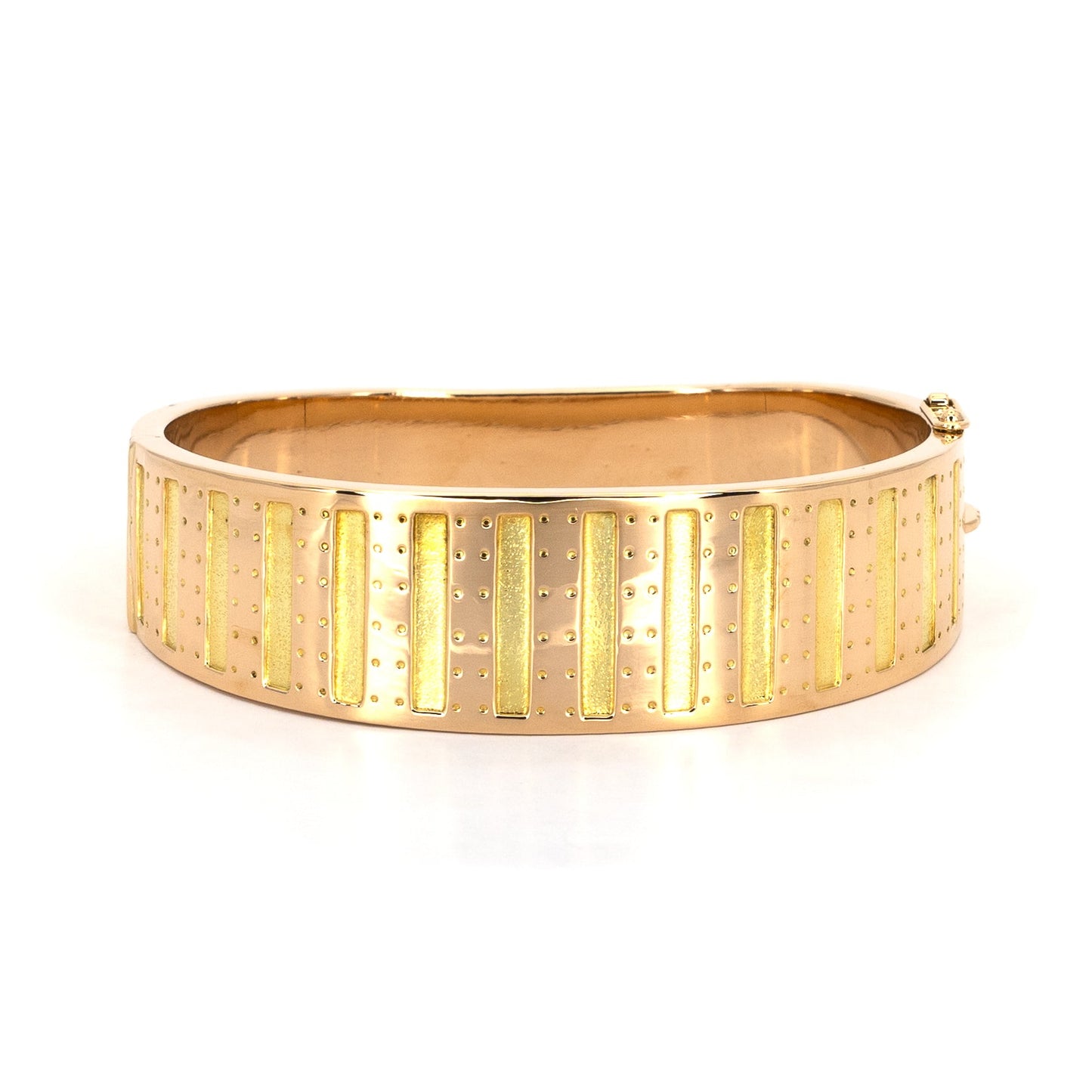Kalevala "metsäpirtti" Gold Cuff Bracelet