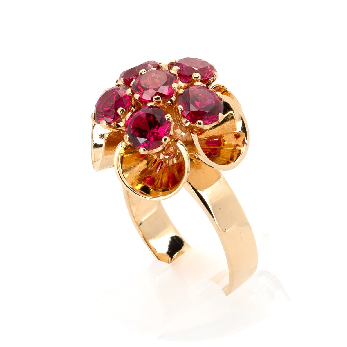 Flower Power Gold Ring