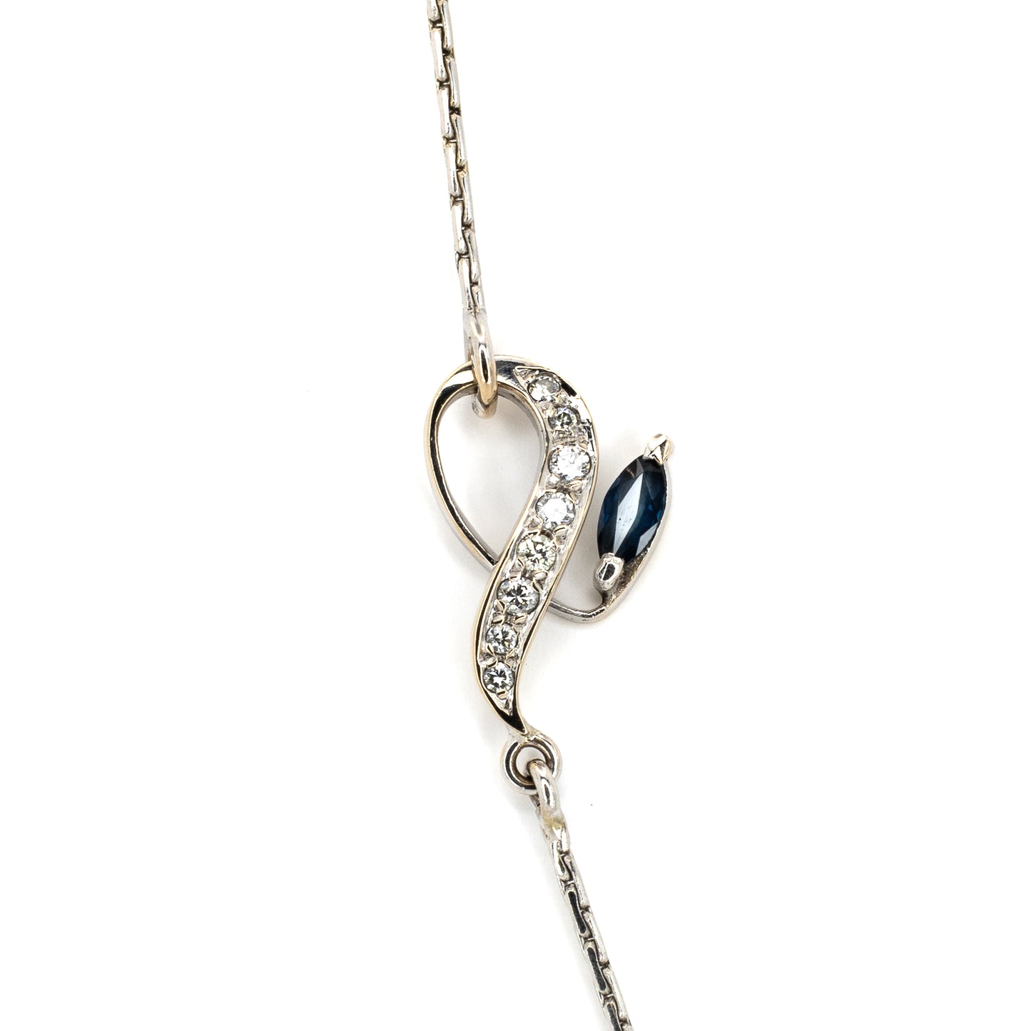 Tillander White Gold & Diamond Necklace