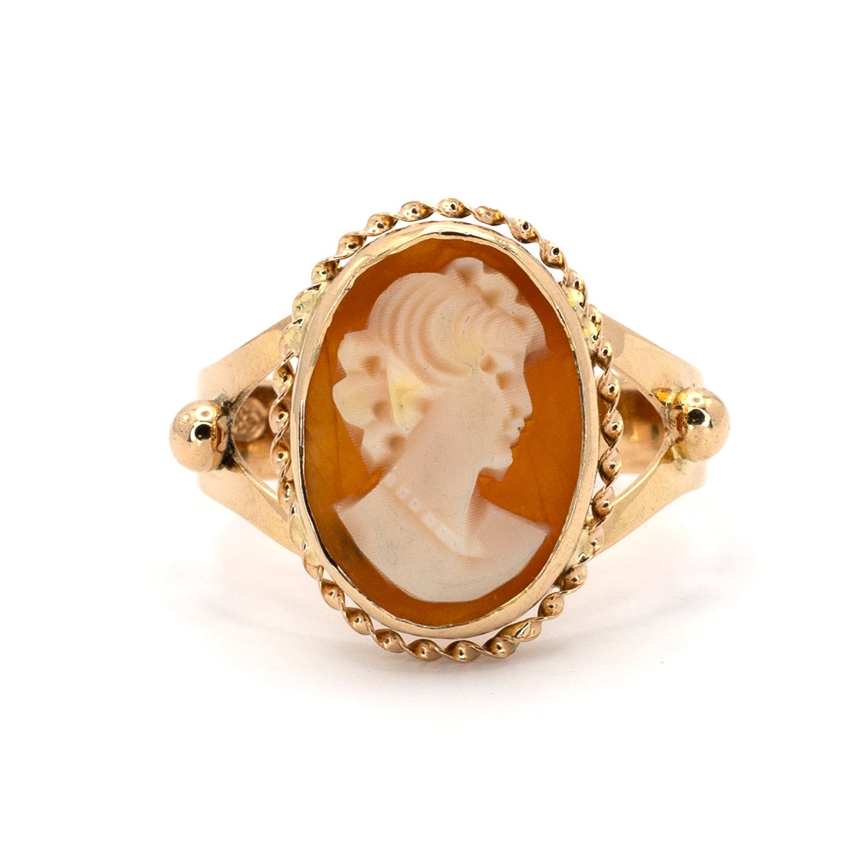 Cameo Vintage Ring