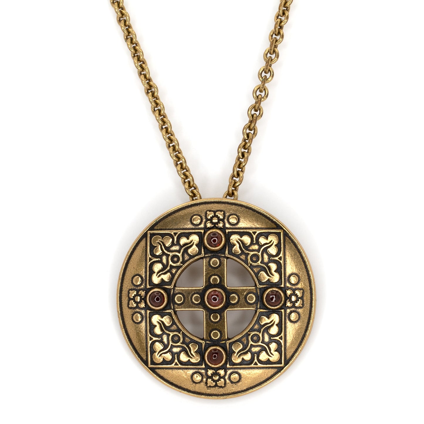 Kalevala "Pyhä Birgitta Solki" Bronze Necklace