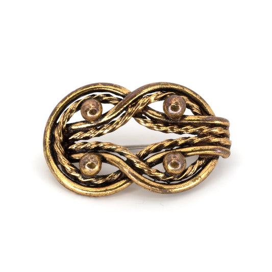 Kalevala "Teijän-neito" Bronze Brooch