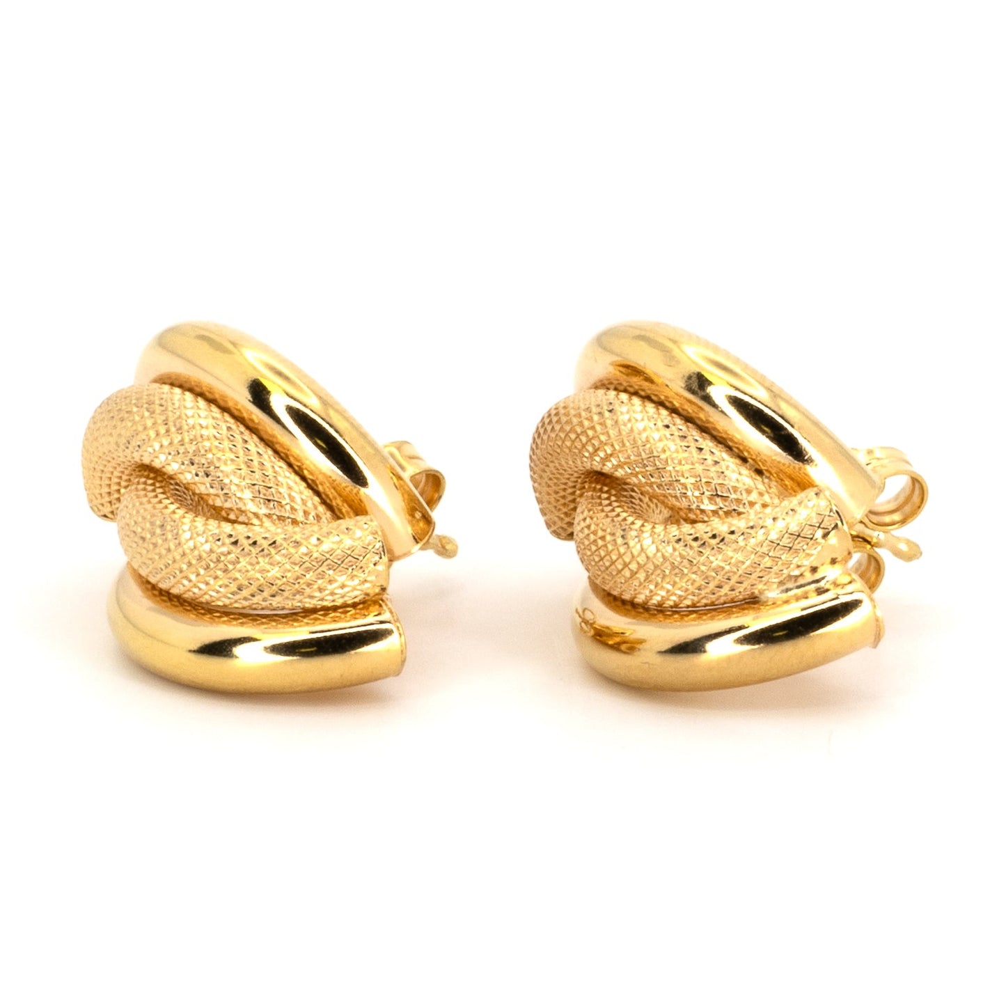 Golden Rope Earrings
