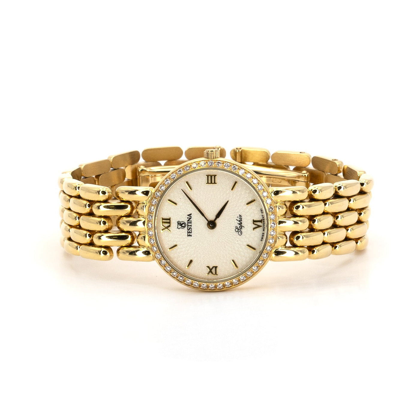 Festina Women's Gold Diamond Watch