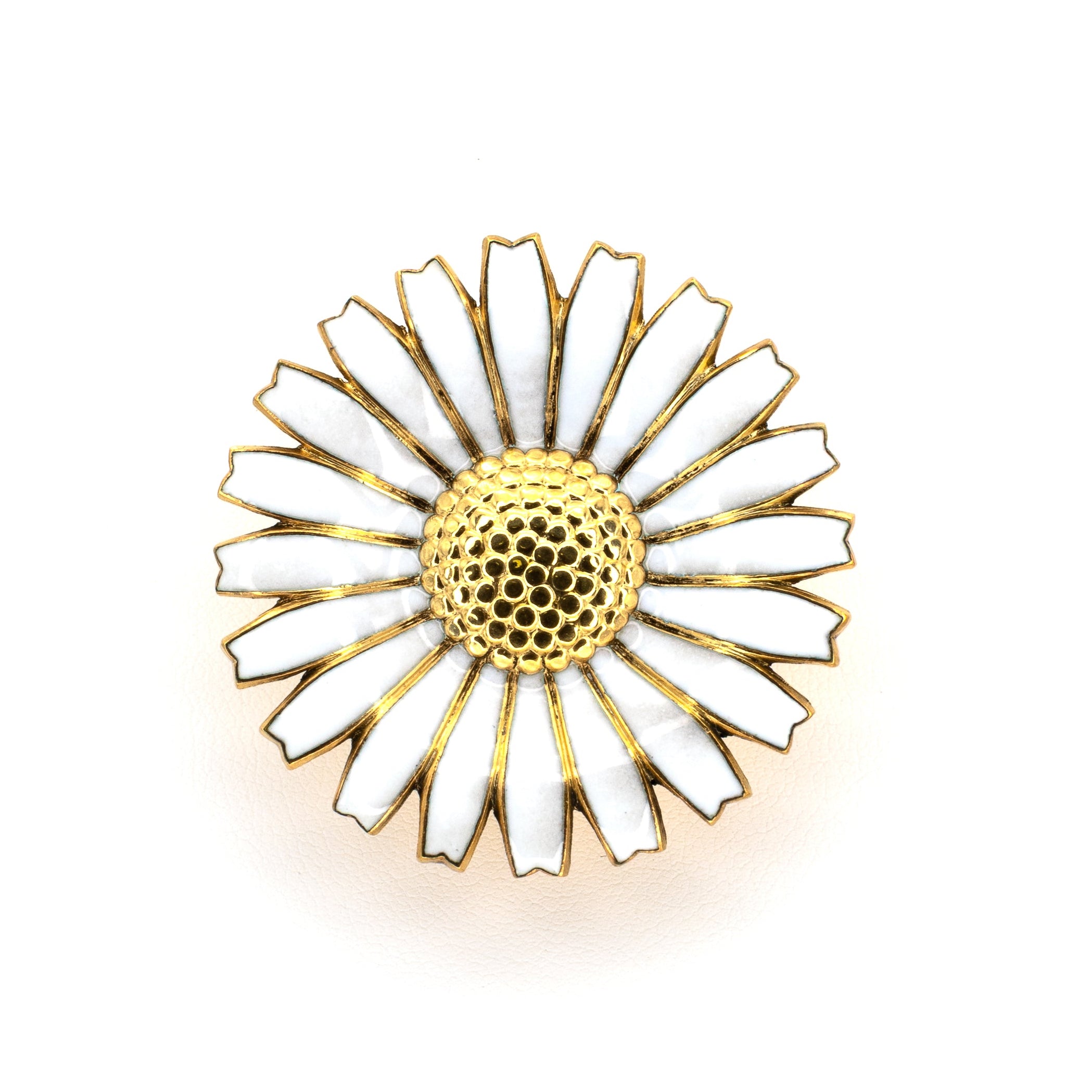 Daisy Enamel Brooch