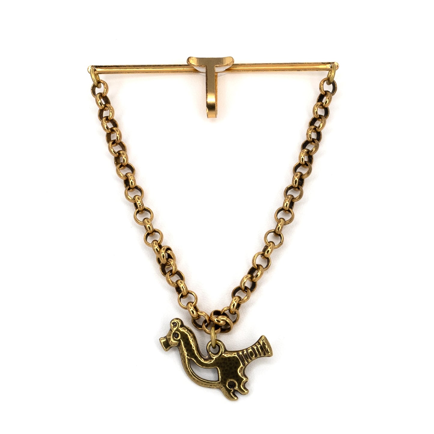 Kalevala "Lintunen" Bronze Tie Clip