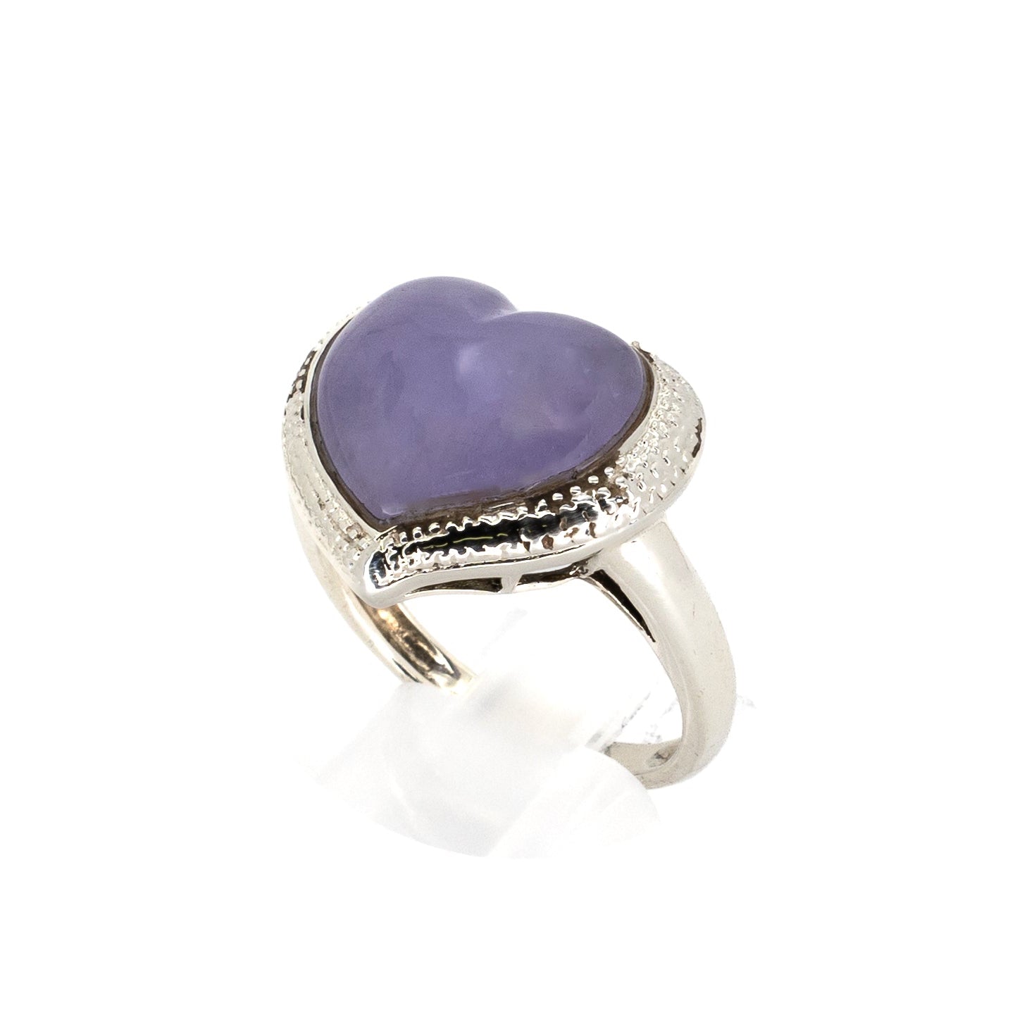 Silver Heart Ring by Karen Norup