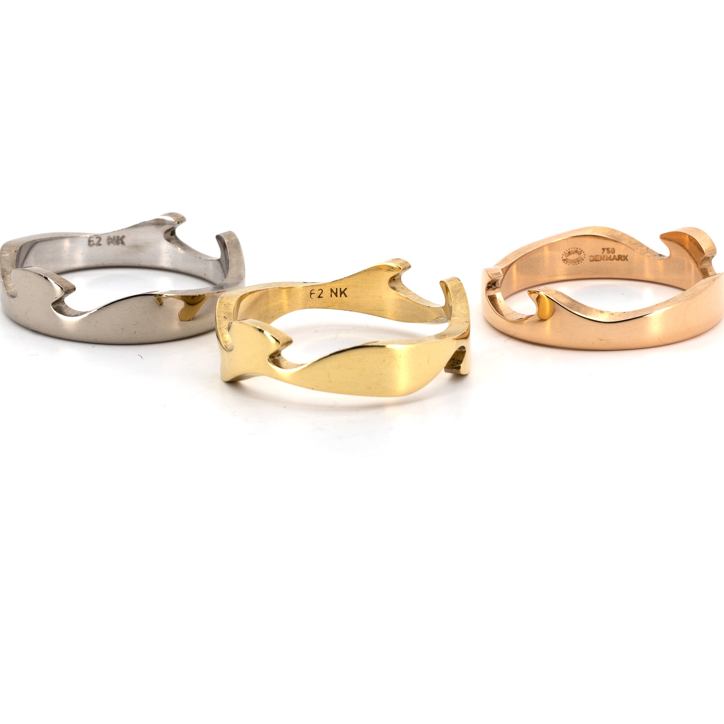 Georg Jensen Fusion Full Set Gold Ring