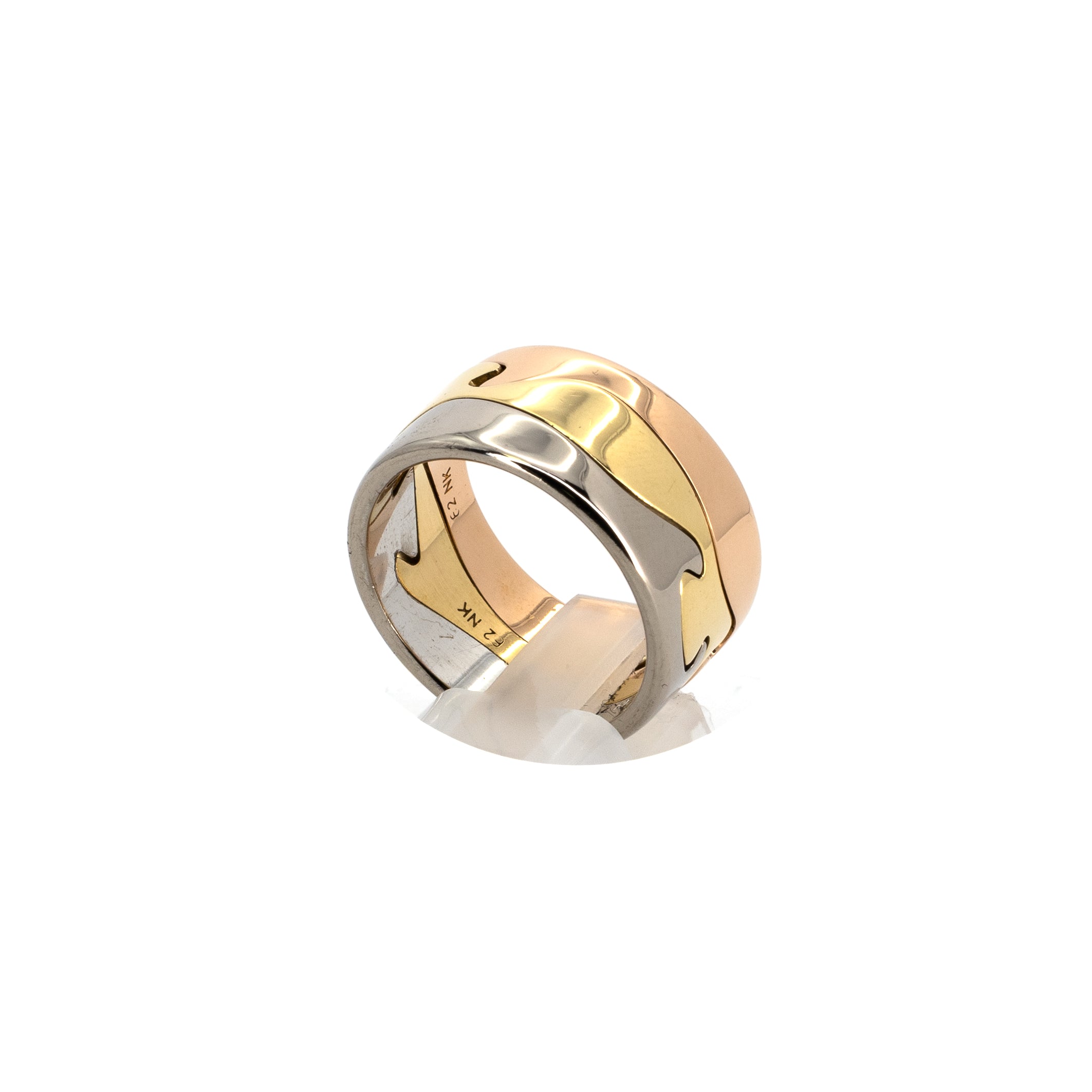 Georg Jensen Fusion Full Set Gold Ring