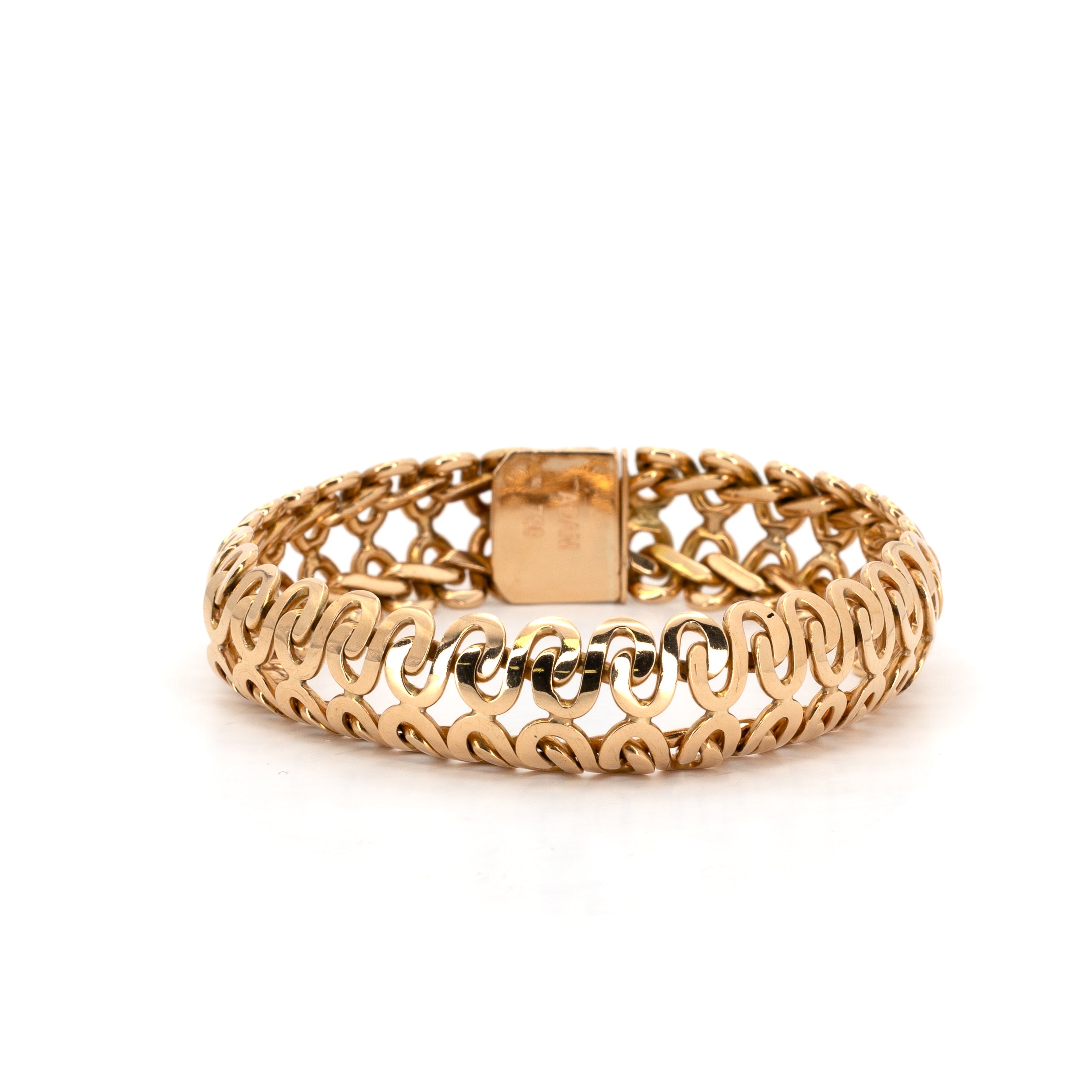 "Cleopatra" Solid Gold Bracelet