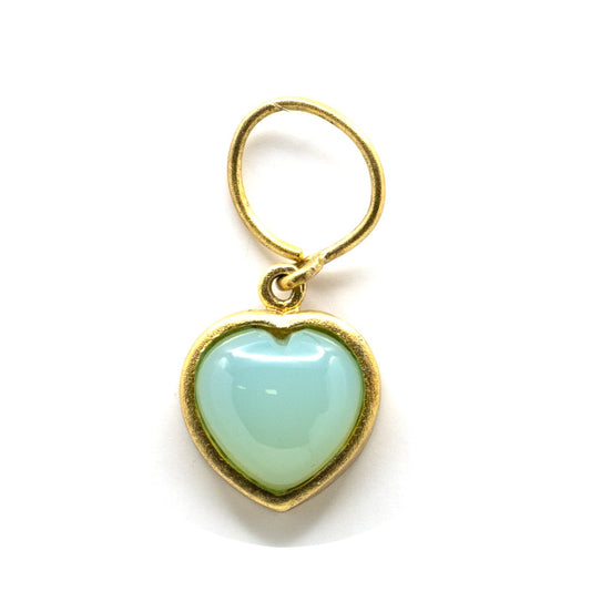 Gold Plated Silver Heart Pendant