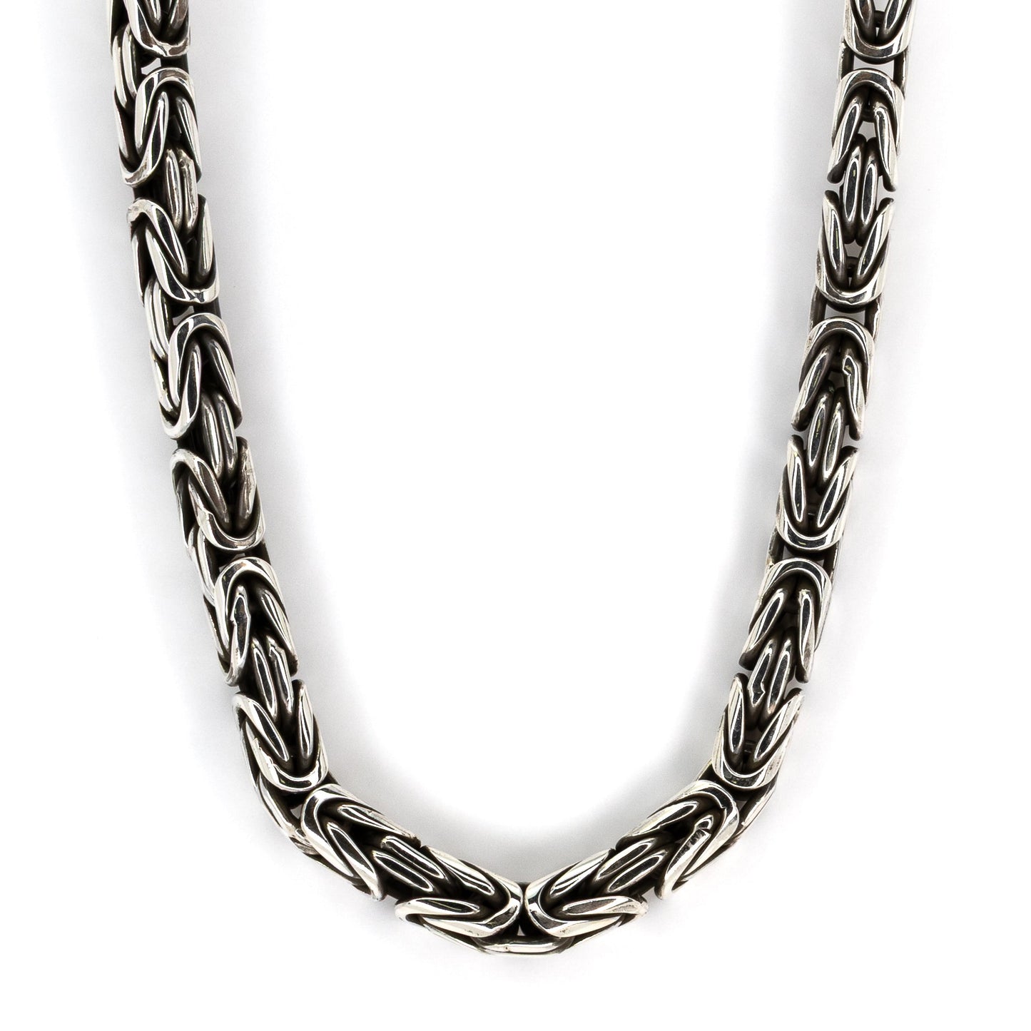 Byzantine Silver Necklace