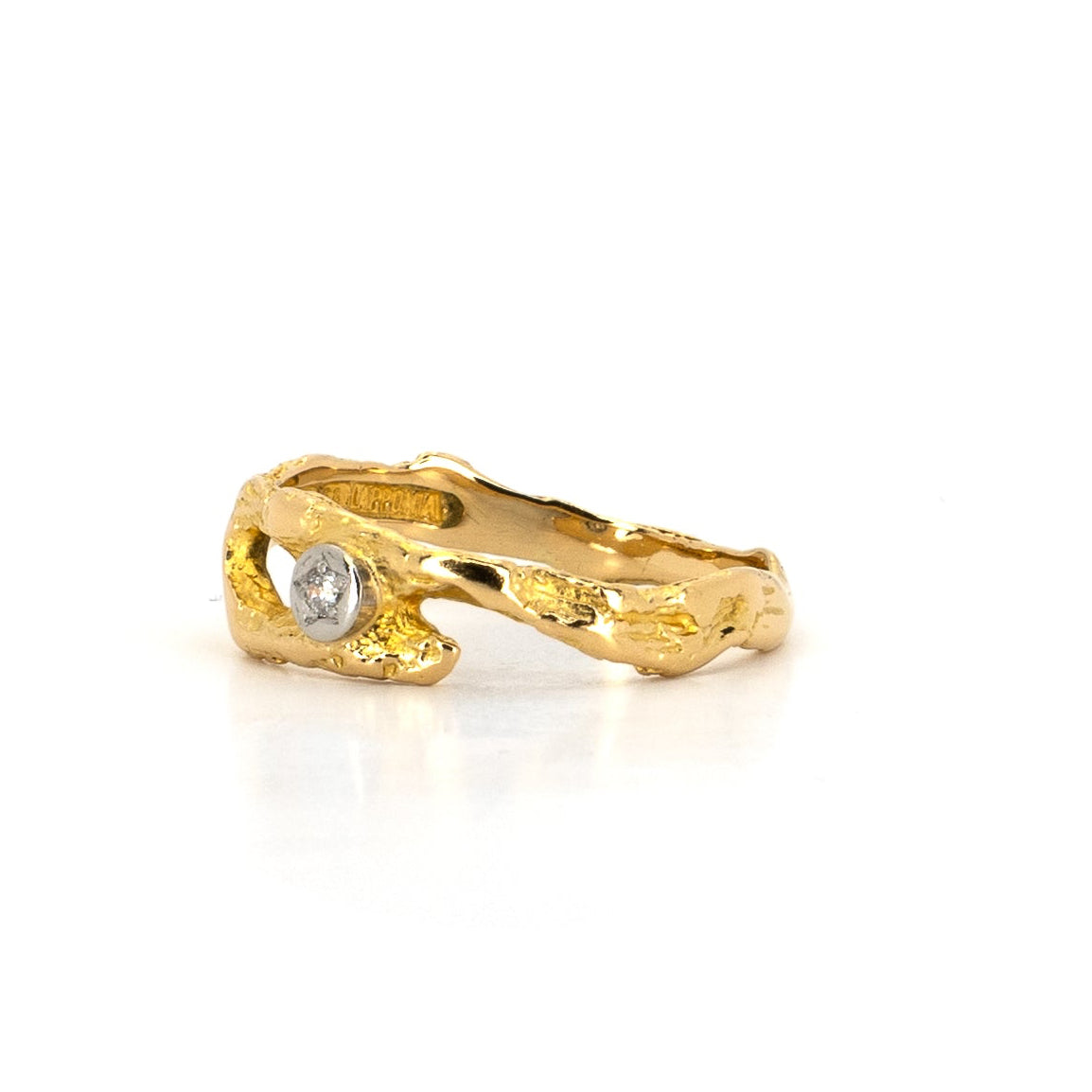 Lapponia Diamond "lampi" Gold Ring