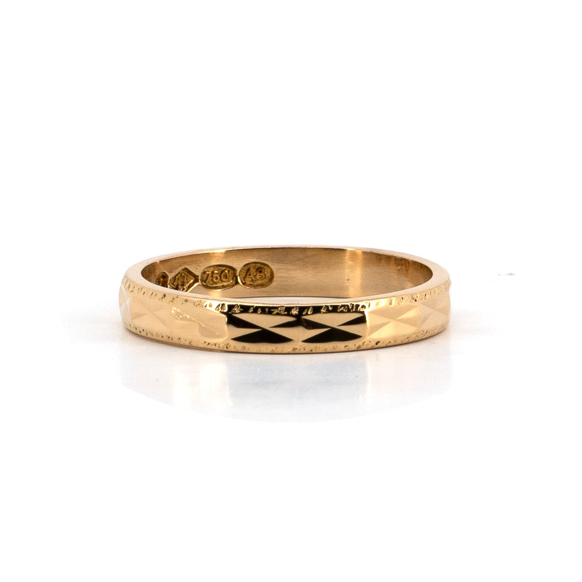 Detailed Gold Ring