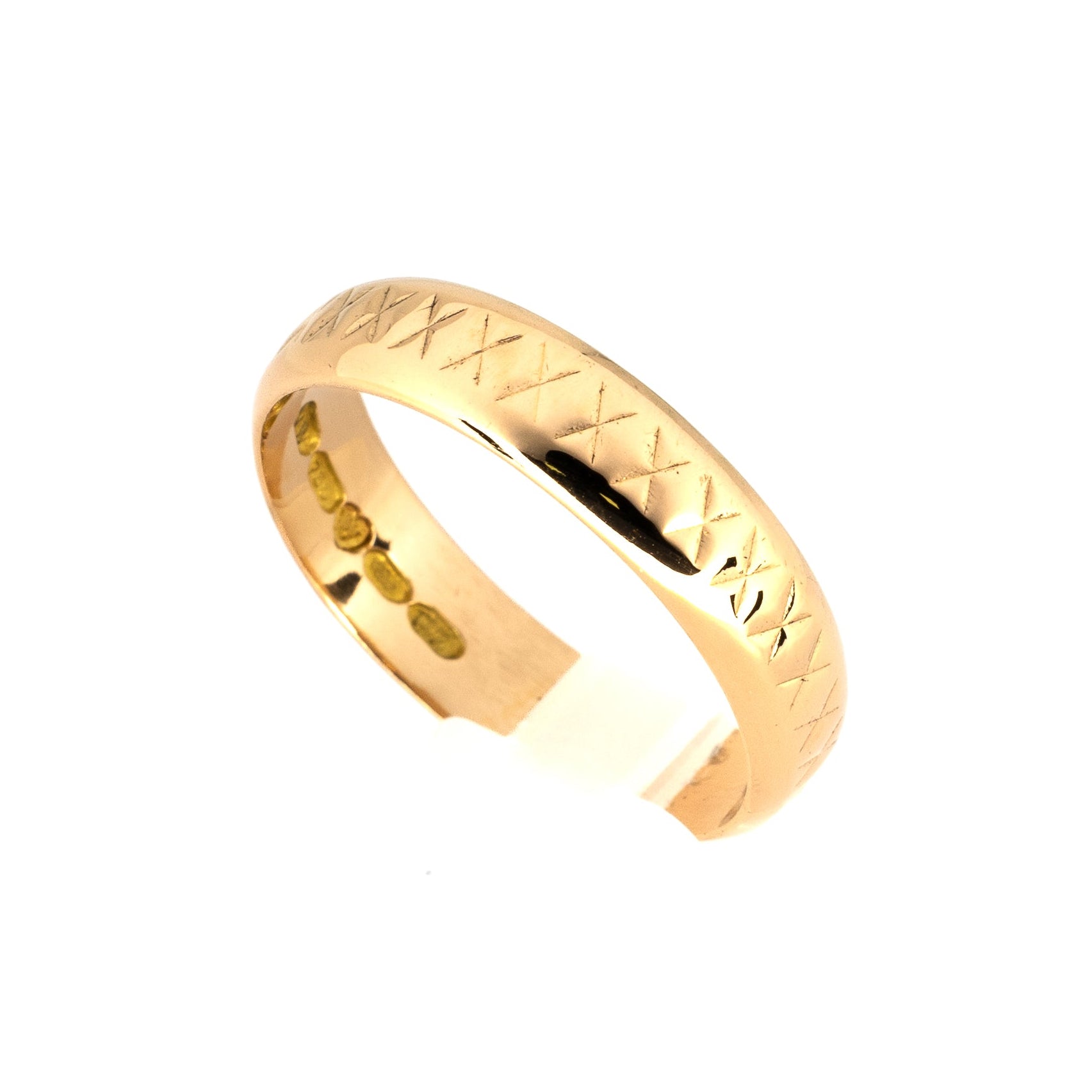 Vintage Gold Detailed Ring
