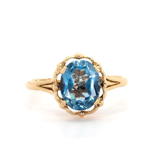 Sky Blue Vintage Ring