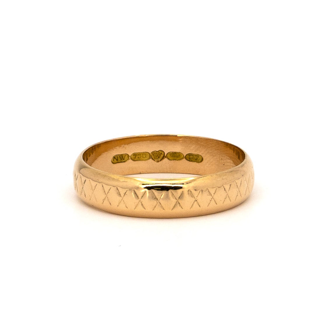 Vintage Gold Detailed Ring