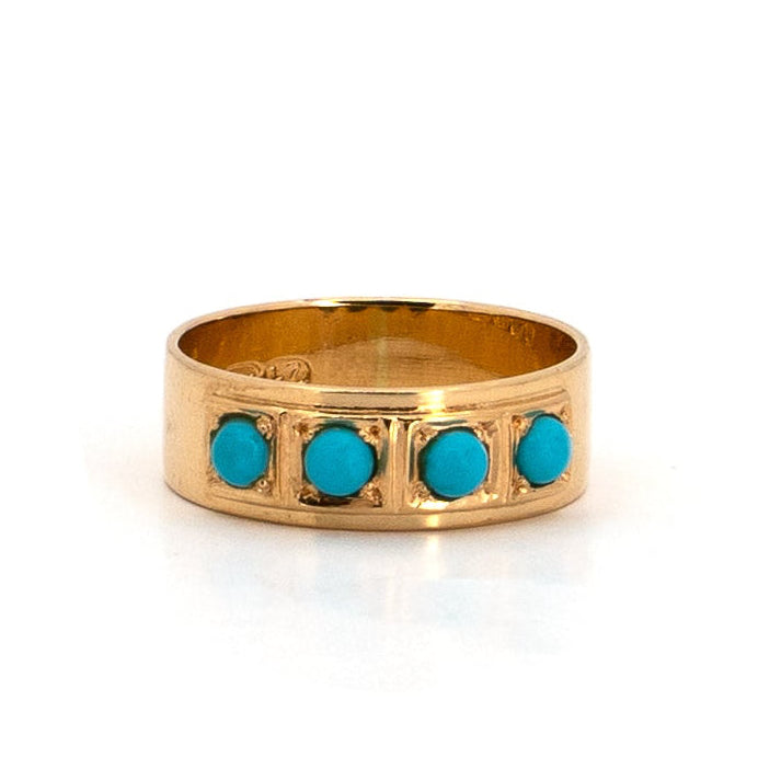 60's Gibbsite Gold Ring