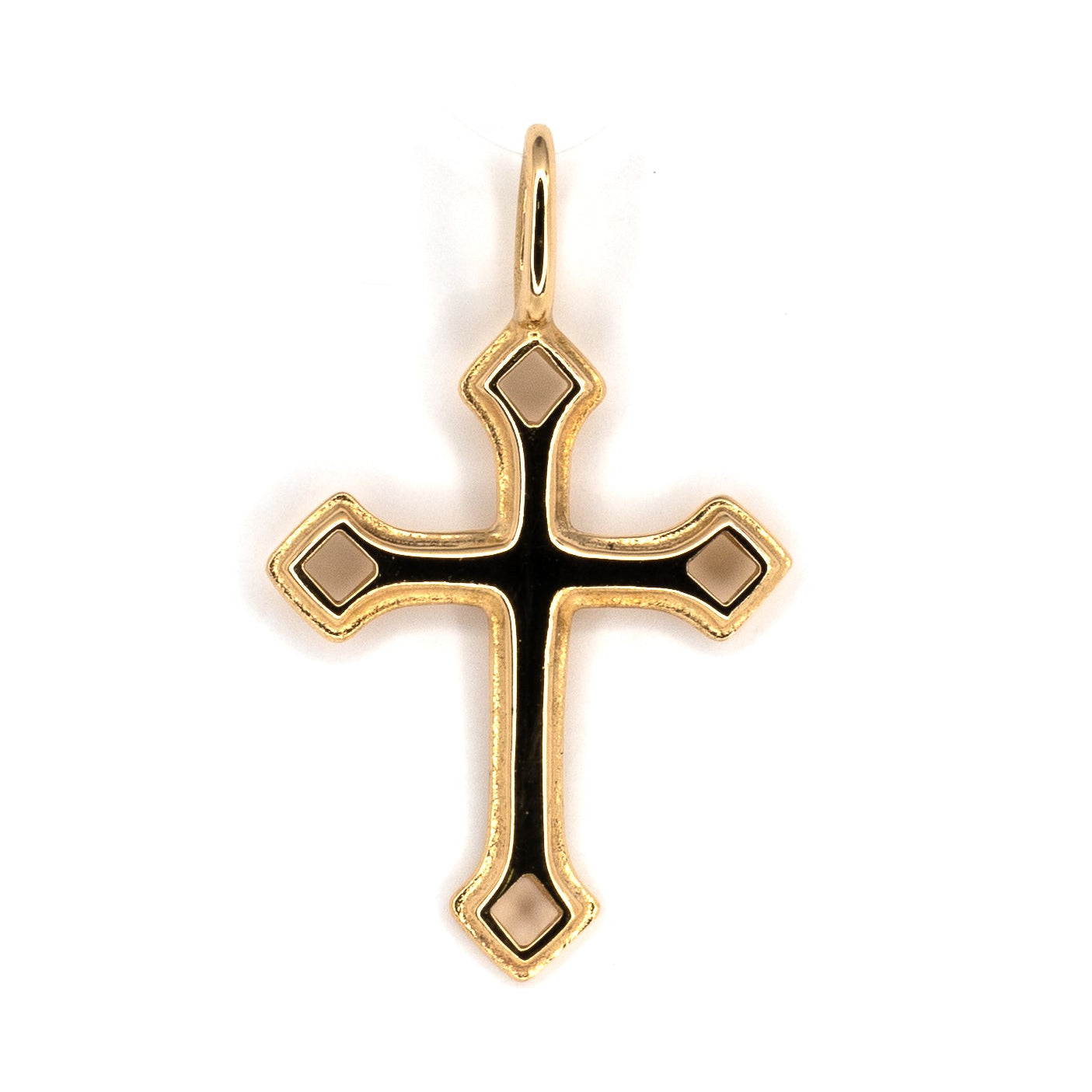 Kalevala Illusion Gold Cross Pendant