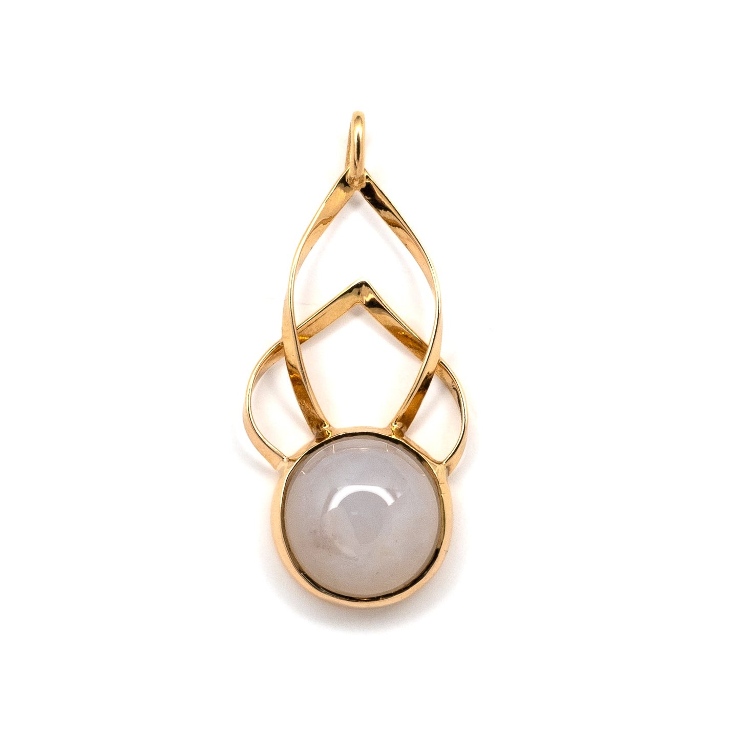 Gold Etherial Pendant