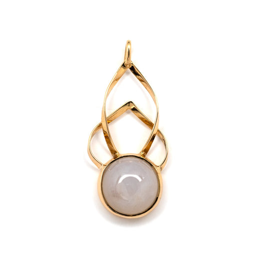 Gold Etherial Pendant