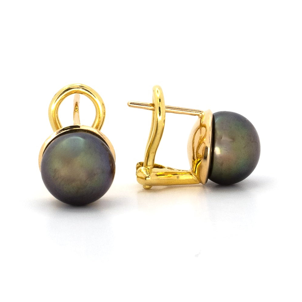 Tahiti Pearl Stud Earrings